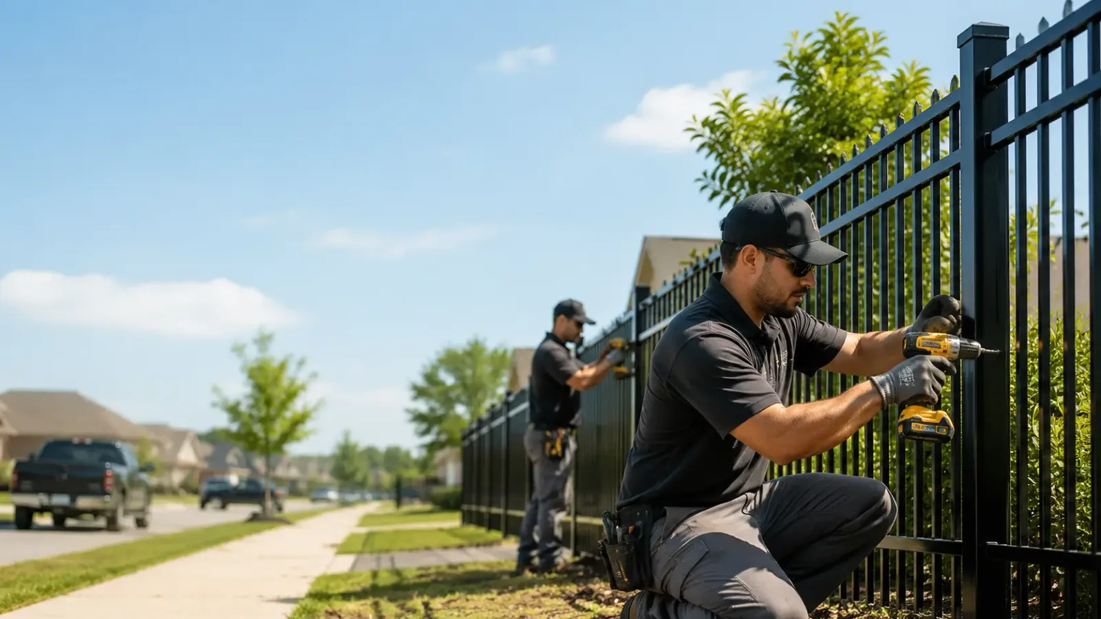 Metal Fence Installation in Bethel, CT